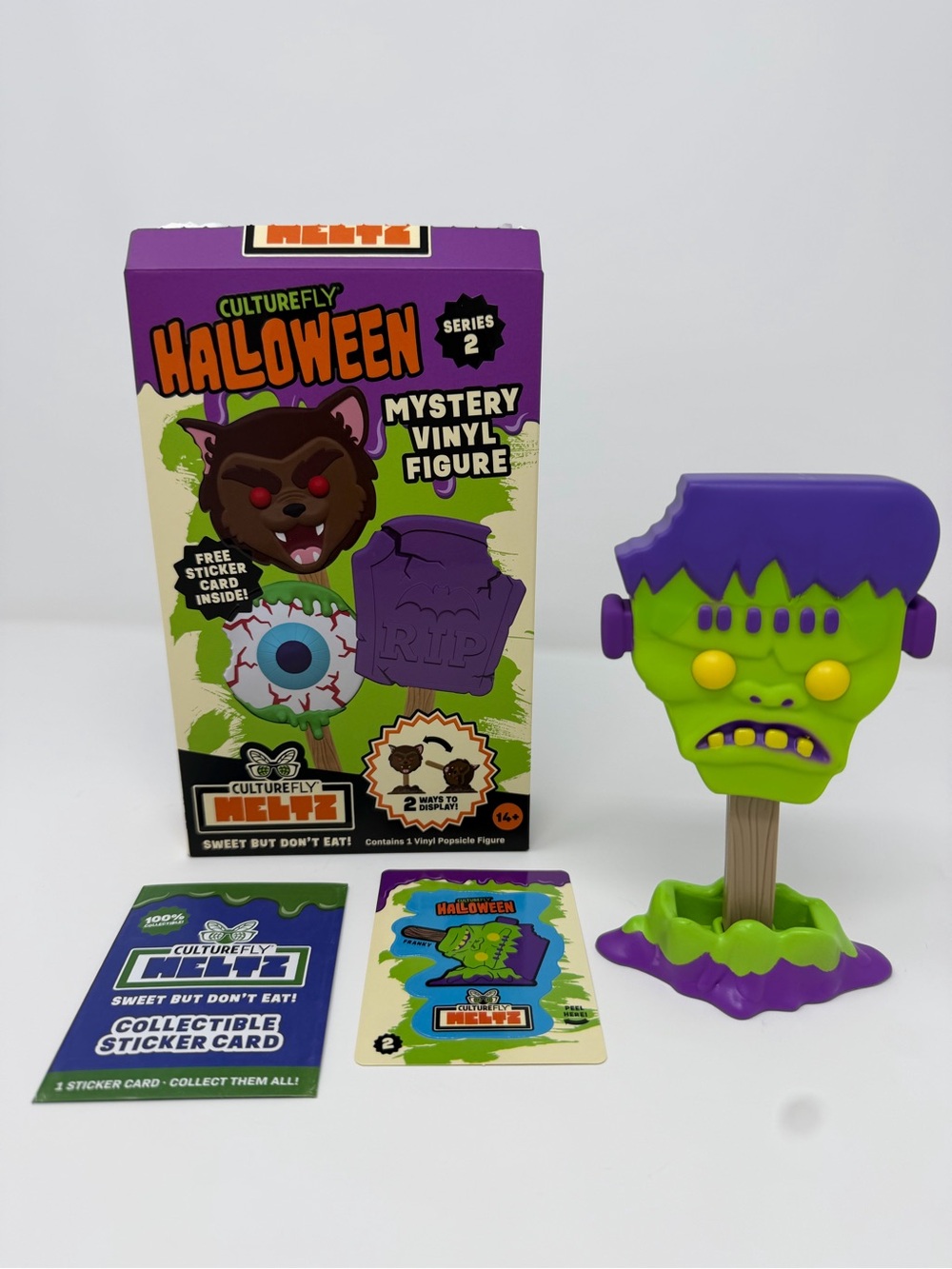 CultureFly Halloween Series 2 Frankenstein Franky Pop Mystery Vinyl Figure